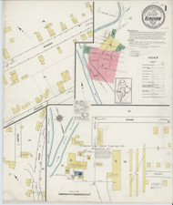 Bingham, Maine 1916 - Old Map Maine Fire Insurance Index