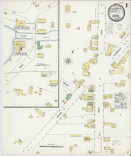 Blaine, Maine 1900 - Old Map Maine Fire Insurance Index
