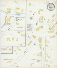 Blaine, Maine 1906 - Old Map Maine Fire Insurance Index