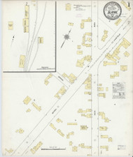 Blaine, Maine 1912 - Old Map Maine Fire Insurance Index