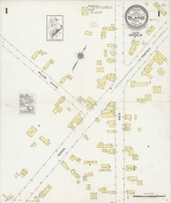 Blaine, Maine 1925 - Old Map Maine Fire Insurance Index