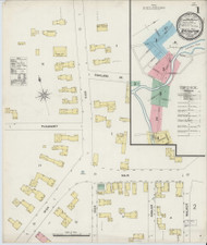 Bridgton, Maine 1897 - Old Map Maine Fire Insurance Index