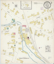 Canton, Maine 1907 - Old Map Maine Fire Insurance Index