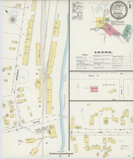 Caribou, Maine 1898 - Old Map Maine Fire Insurance Index