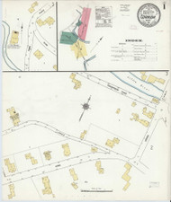 Cornish, Maine 1911 - Old Map Maine Fire Insurance Index
