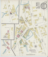 Dexter, Maine 1889 - Old Map Maine Fire Insurance Index