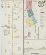 Dexter, Maine 1894 - Old Map Maine Fire Insurance Index