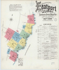 Eastport, Maine 1898 - Old Map Maine Fire Insurance Index