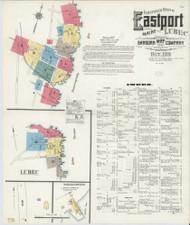 Eastport, Maine 1911 - Old Map Maine Fire Insurance Index