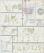 Ellsworth, Maine 1889 - Old Map Maine Fire Insurance Index