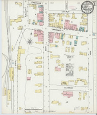 Farmington, Maine 1892 - Old Map Maine Fire Insurance Index