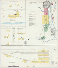 Fort Fairfield, Maine 1898 - Old Map Maine Fire Insurance Index