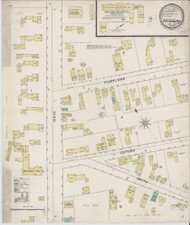 Fryeburg, Maine 1886 - Old Map Maine Fire Insurance Index