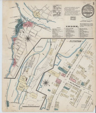 Gardiner, Maine 1878 - Old Map Maine Fire Insurance Index