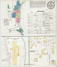 Hallowell, Maine 1910 - Old Map Maine Fire Insurance Index