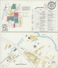 Houlton, Maine 1906 - Old Map Maine Fire Insurance Index