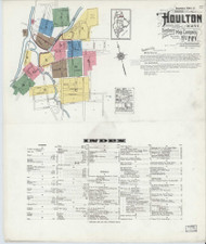 Houlton, Maine 1919 - Old Map Maine Fire Insurance Index