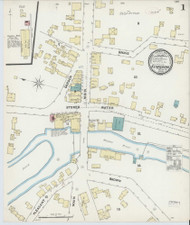 Kennebunk, Maine 1891 - Old Map Maine Fire Insurance Index
