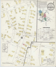 Mechanic Falls, Maine 1912 - Old Map Maine Fire Insurance Index