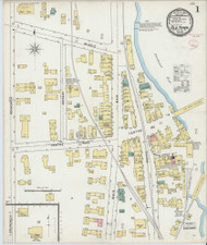 Old Town, Maine 1895 - Old Map Maine Fire Insurance Index