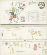 Old Town, Maine 1906 - Old Map Maine Fire Insurance Index