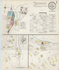 Old Town, Maine 1912 - Old Map Maine Fire Insurance Index
