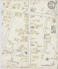Orono, Maine 1889 - Old Map Maine Fire Insurance Index