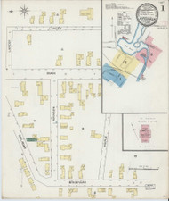 Pittsfield, Maine 1892 - Old Map Maine Fire Insurance Index