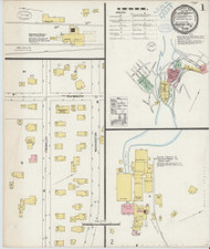 Rumford Falls, Maine 1898 - Old Map Maine Fire Insurance Index