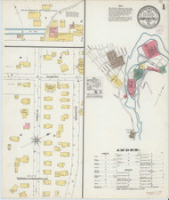 Rumford Falls, Maine 1903 - Old Map Maine Fire Insurance Index