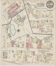 Saccarappa, Maine 1885 - Old Map Maine Fire Insurance Index