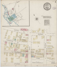 Saco, Maine 1885 - Old Map Maine Fire Insurance Index