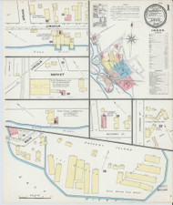 Saco, Maine 1891 - Old Map Maine Fire Insurance Index