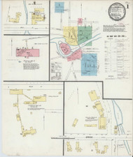 Skowhegan, Maine 1897 - Old Map Maine Fire Insurance Index