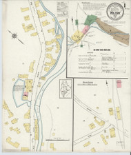 Wilton, Maine 1917 - Old Map Maine Fire Insurance Index