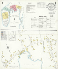 Winter Harbor, Maine 1935 - Old Map Maine Fire Insurance Index