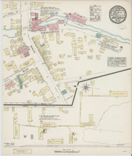 Winthrop, Maine 1885 - Old Map Maine Fire Insurance Index