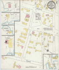 Wiscasset, Maine 1910 - Old Map Maine Fire Insurance Index