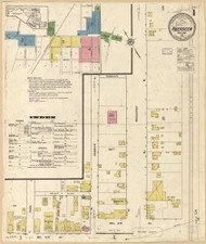 Aberdeen, Maryland 1916 - Old Map Maryland Fire Insurance Index
