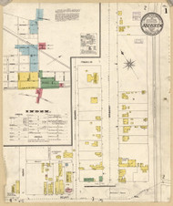 Aberdeen, Maryland 1904 - Old Map Maryland Fire Insurance Index