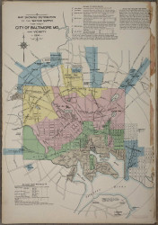 Baltimore, Maryland Water Supply 1914 - Old Map Maryland Fire Insurance Index