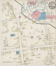 Cambridge, Maryland 1885 - Old Map Maryland Fire Insurance Index