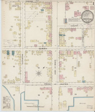Chestertown, Maryland 1885 - Old Map Maryland Fire Insurance Index