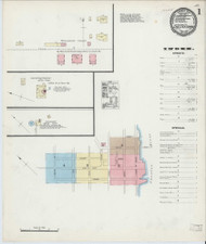 Chestertown, Maryland 1891 - Old Map Maryland Fire Insurance Index