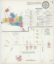 Chestertown, Maryland 1908 - Old Map Maryland Fire Insurance Index