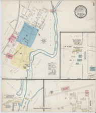 Elkton, Maryland 1885 - Old Map Maryland Fire Insurance Index