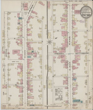 Emmittsburg, Maryland 1885 - Old Map Maryland Fire Insurance Index