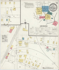 Hyattsville, Maryland 1911 - Old Map Maryland Fire Insurance Index