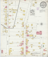 Middletown, Maryland 1904 - Old Map Maryland Fire Insurance Index