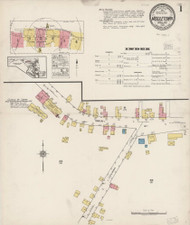 Middletown, Maryland 1922 - Old Map Maryland Fire Insurance Index